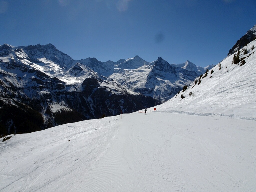Ein weiterer Tag mit Kaiserwetter – Piste Chiesso