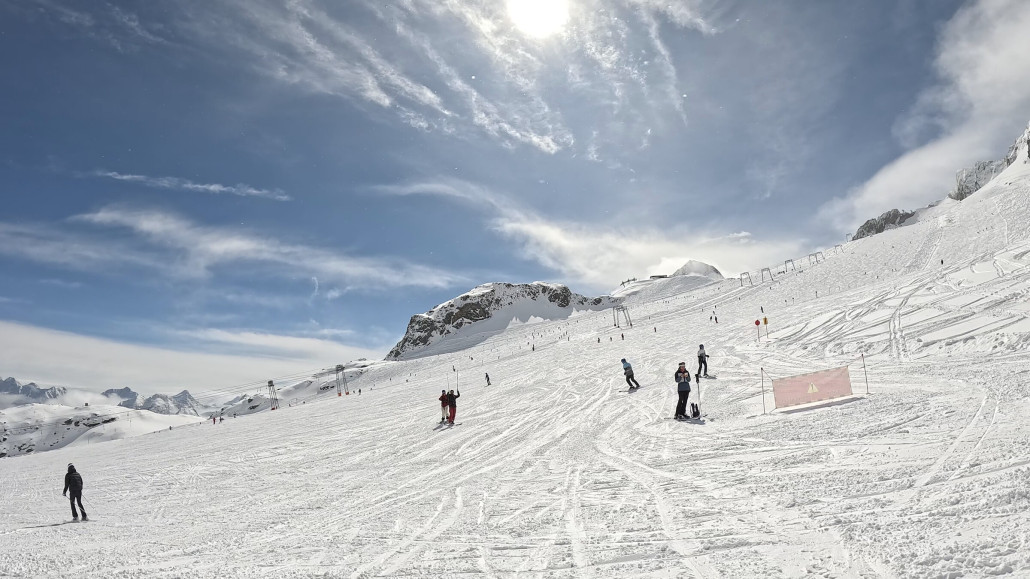 lower part of blue 7 from Daunscharte