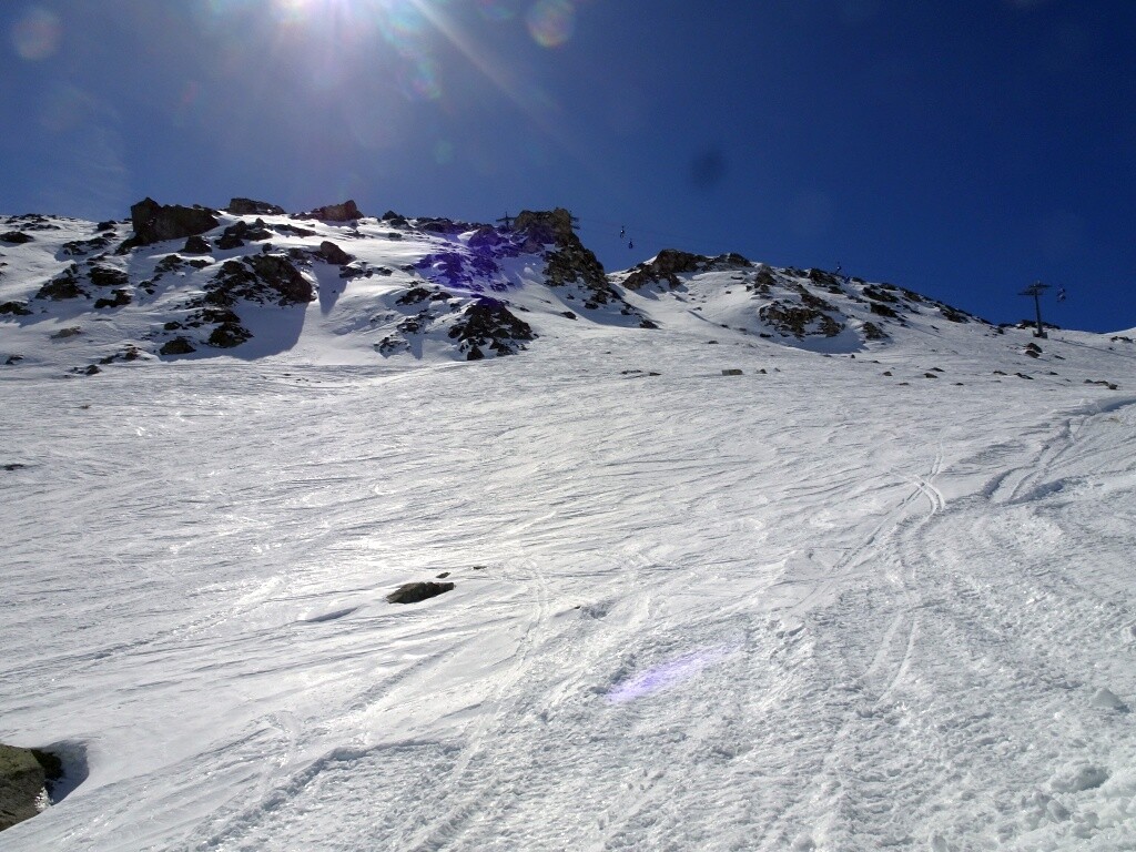 Oberer Trassenverlauf Col du Pouce