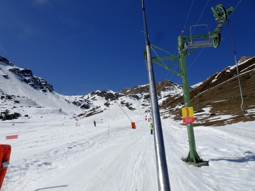 Auch mal wieder den kurzen Stangenlift Marenda gefahren.