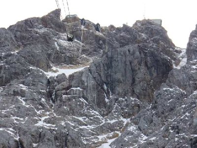 nur Schwindelfreie dürfn vorn rausschaun