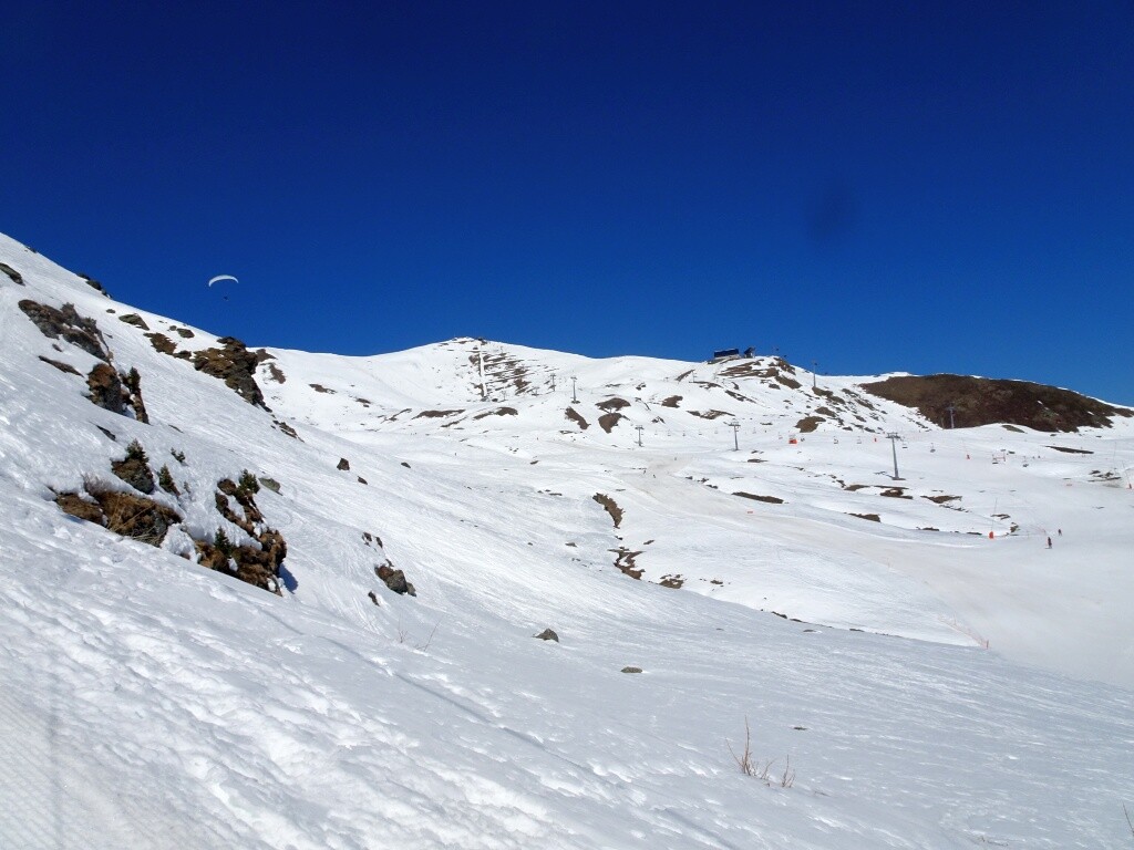 Nach dem Skirennen der Kinder dann heute nochmal in Zinal unterwegs