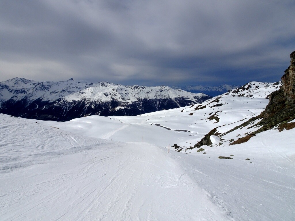 Provisorisch geöffneter ehemaliger Verbindungsweg.