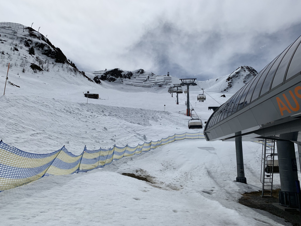 Aussergolm - wie jedes Jahr um die Jahreszeit auf Grund Exposition wirklich noch der Beste Schnee