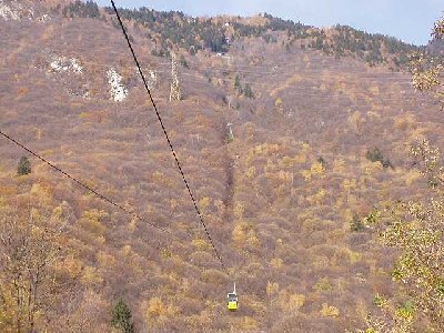 Ganze Strecke in der Totalen