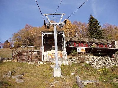 Bergstation mit Berghaus