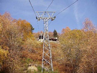 Kurz vor der Bergstation