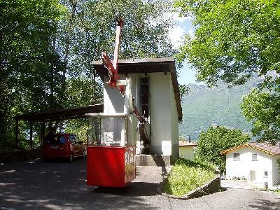 Talstation mit Kabine