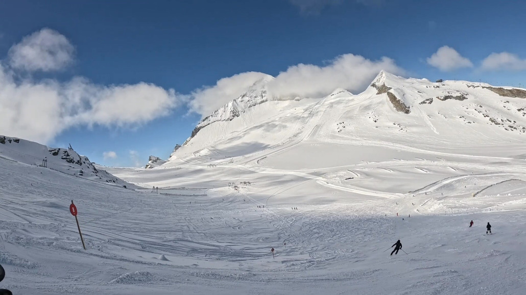 Olperer view from red 8 slope