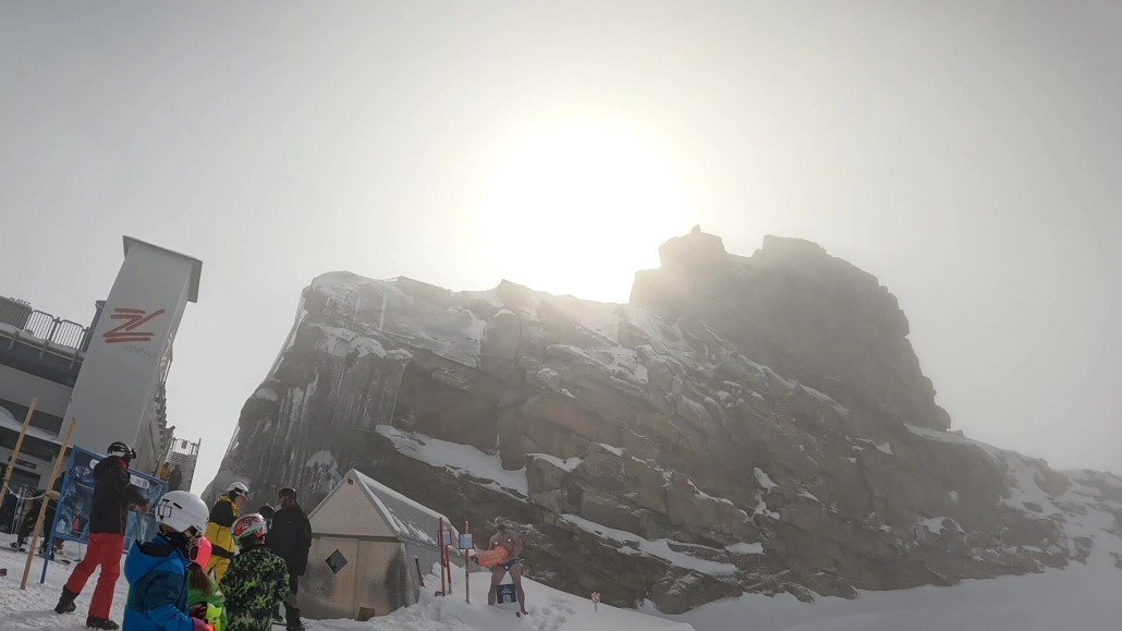 On the top of Gefrorene Wand