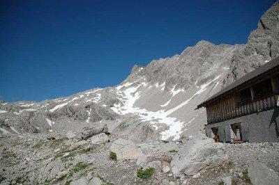 Von Totalp der Weg nach oben