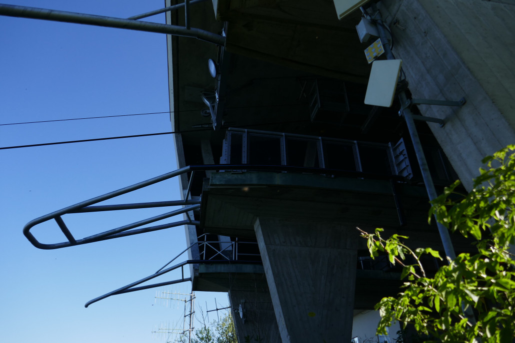 Einfahrtsbereich Bergstation