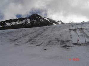 Skipiste Gefrorene Wand