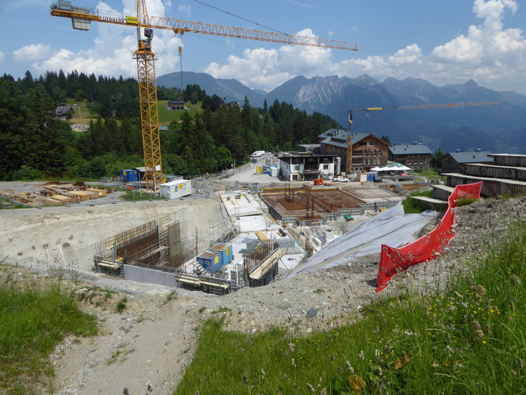 Anderer Blickwinkel mit Stützenfundament 1