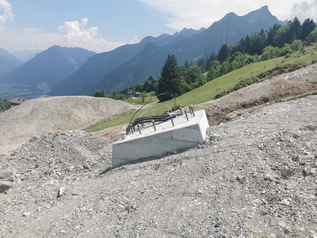 Stützenfundament 3 nah