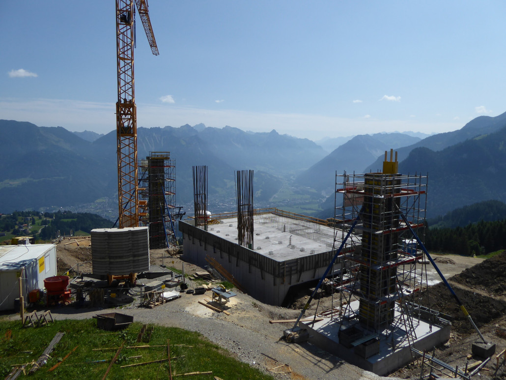 Die Stationsstruktur ist schon klar erkennbar.