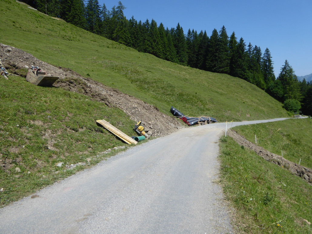 Die Straßen sind aber alle passierbar.