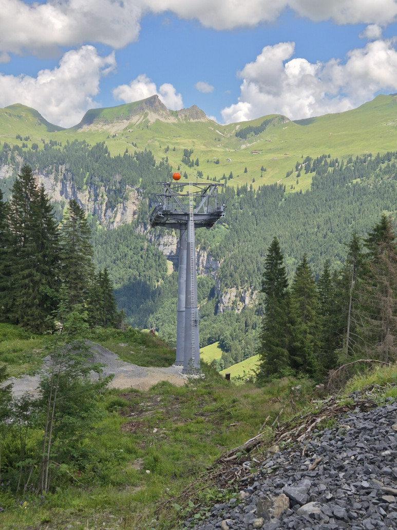 Einfahrstütze bzw. Stütze 2