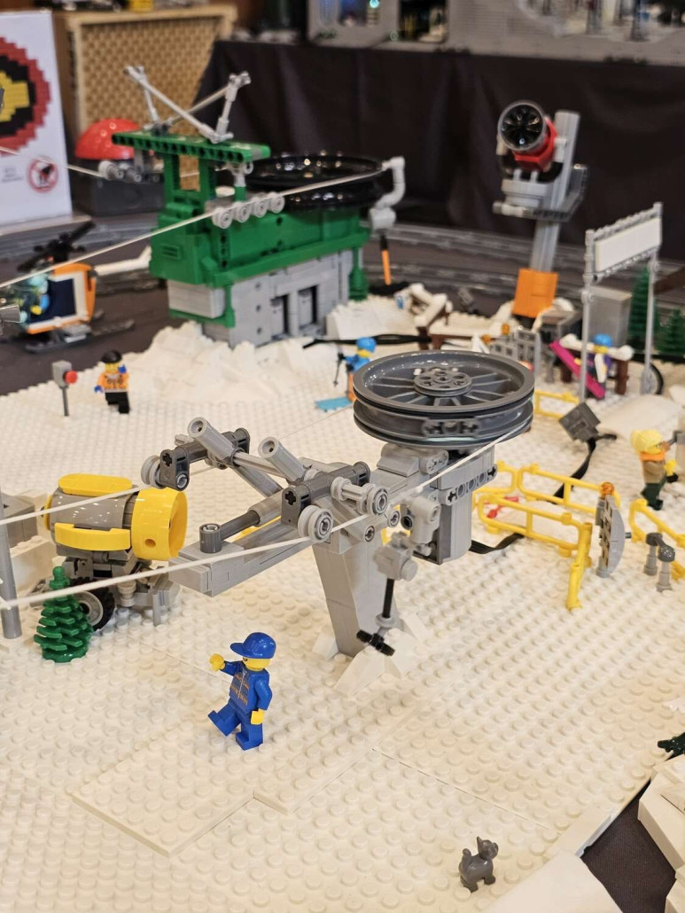 Werfen wir einen Blick zum bekannten Bügelschlepper...