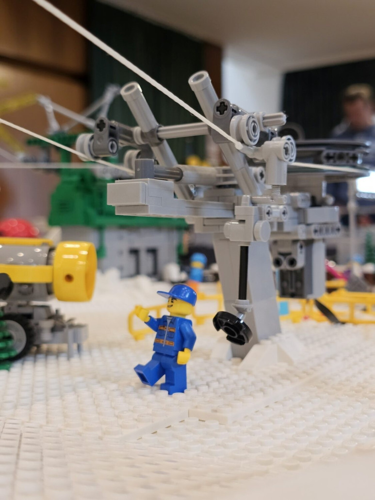 Talstation Marke Doppelmayr im Detail.