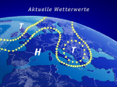 Hochdruck- und Tiefdruckverteilung, 20.09.2006