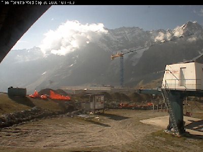 Bergstation der neuen 6KSB. Schade um den Leitner Kurvenlift...