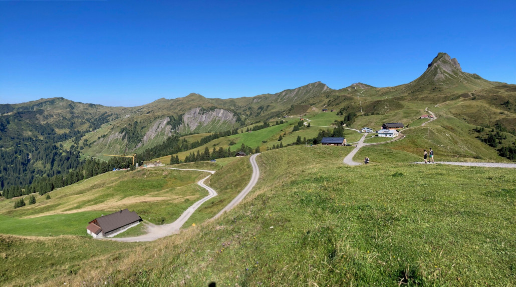 Übersicht aus Richtung Uga Bergstation