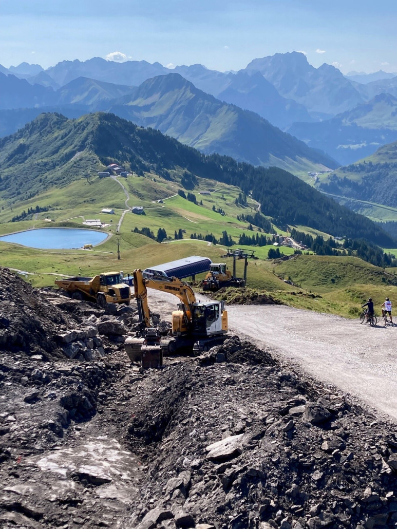 Streckenverlauf von Oben