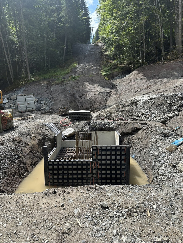 Vorbereitung Stationsfundament
