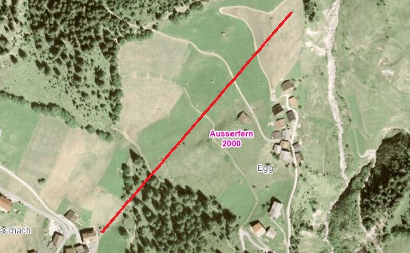 Hier der Lärchenlift in Bschlabs