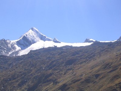 rein optisch sieht der gletscher ganz gut aus