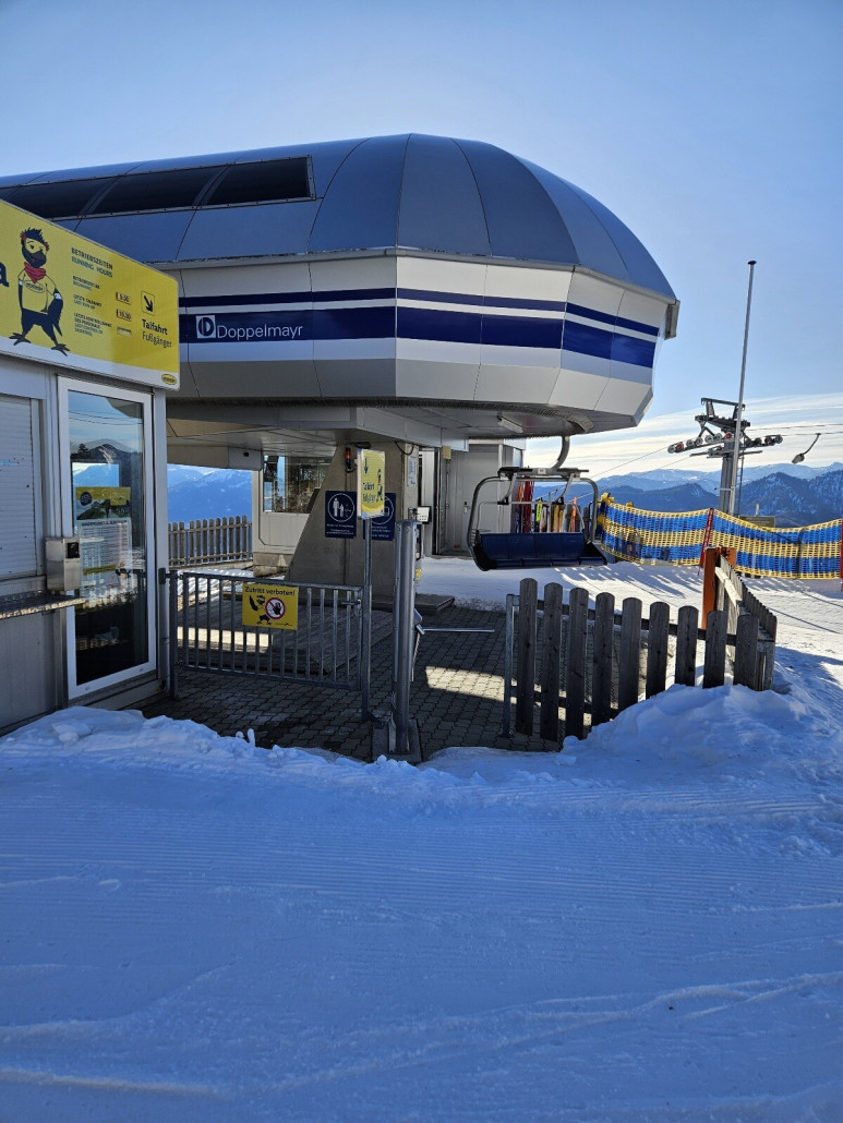 Bergstation des Bodenbauer Express