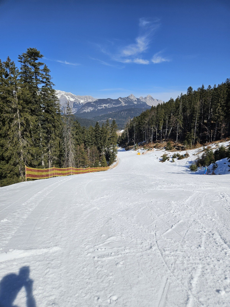 am Zubringervon der Sonnenalm zur Hauptpiste
