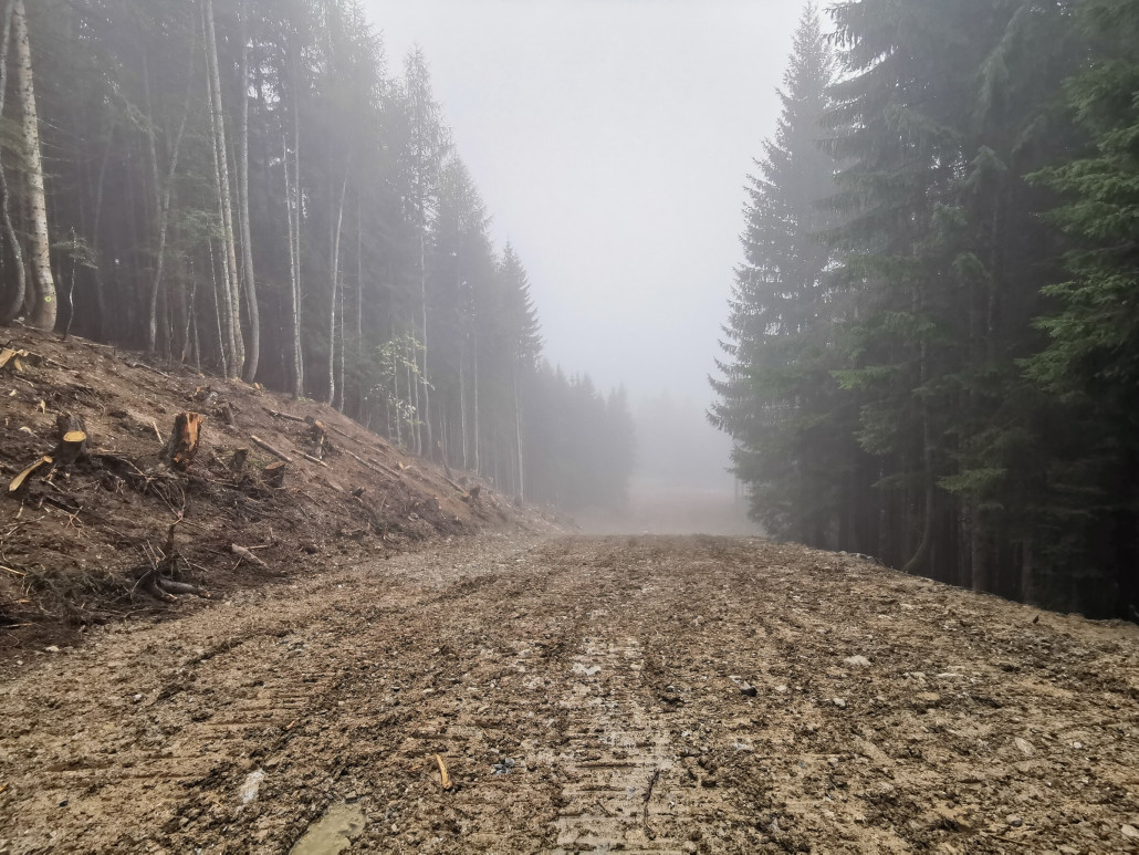 Vergleichsbilder gibt es am Ende, bzw wenn mal kein Nebel ist.
