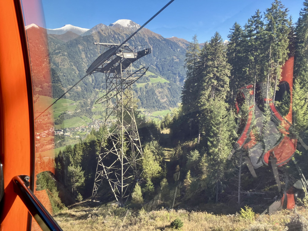 Stütze 1 ist noch zu bewundern in voller Pracht