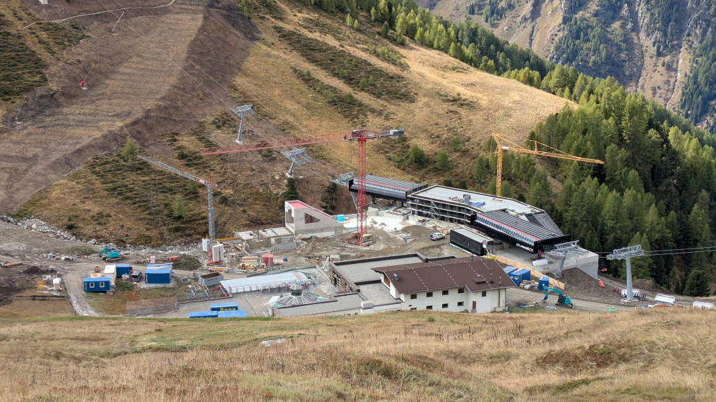 Talstationen von der Höllbodenabfahrt