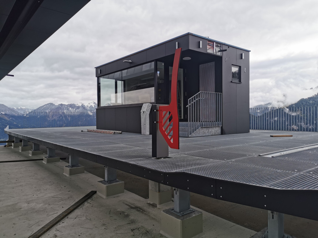 fast fertige Mittelstation