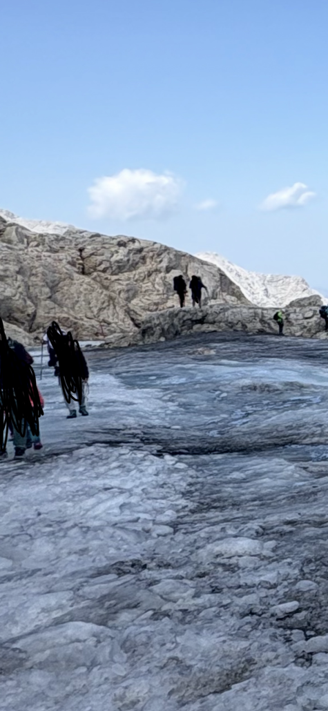 Eine sehr schlechte Aufnahme, aber die Verbindung lässt sich erahnen