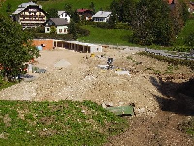 neubau mit weiter nach vor bzw. unten gerückter talstation