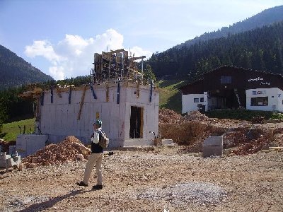 und wieder die bergstation