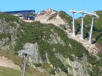 Wo vor einem halben Jahr noch Fels war ...