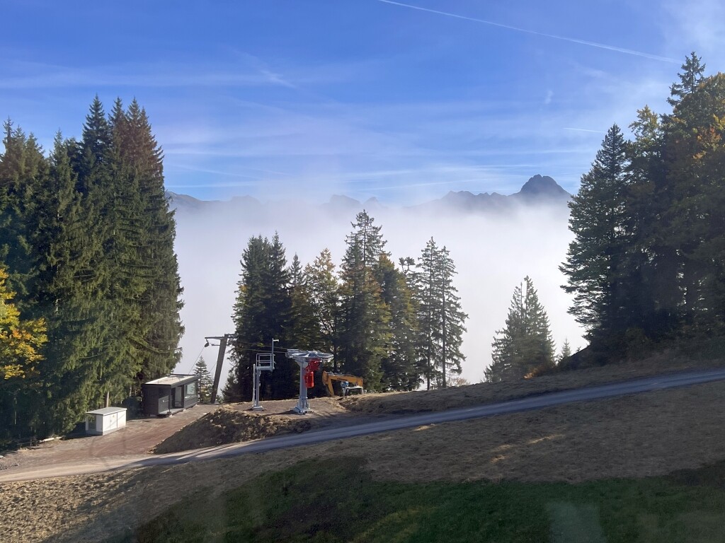 Bergstation neuer Höllwieslift