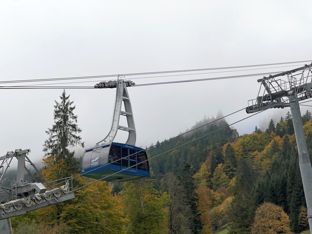 Neue Kabine der Fellhornbahn 1