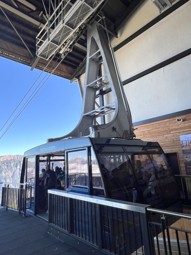 Neue Kabinen der Fellhornbahn 1