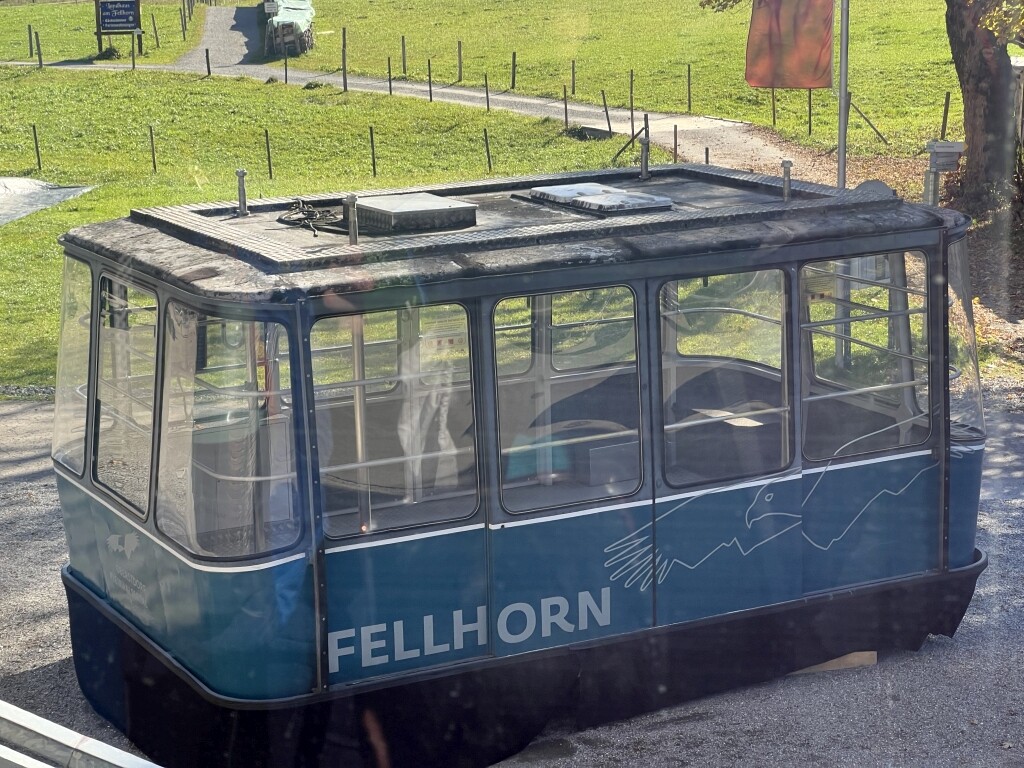 Alte Kabine der Fellhornbahn 1
