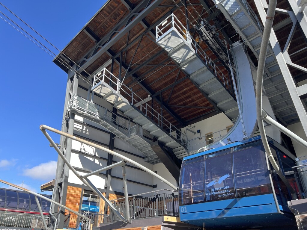 Neue Kabine der Fellhornbahn 1