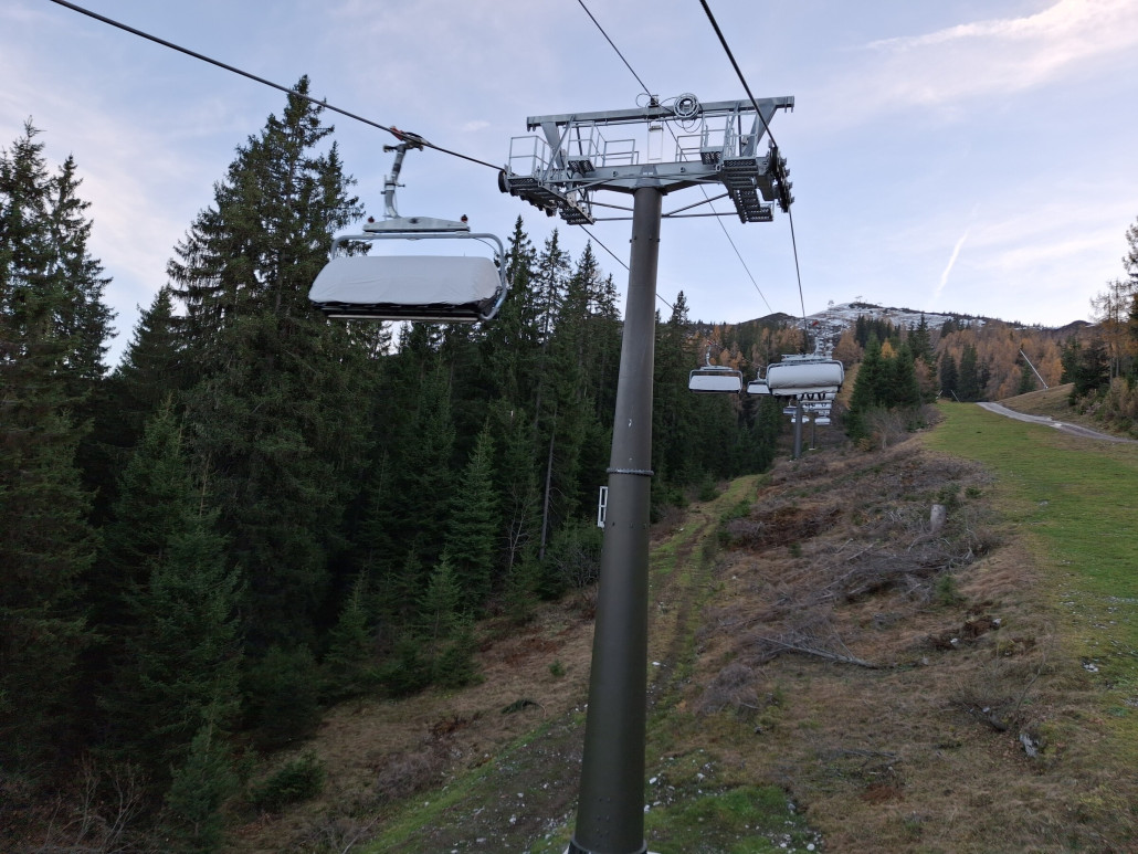 Unterer Streckenteil