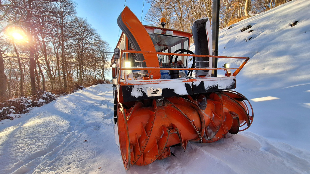Wartet beim räumen der Weichen
