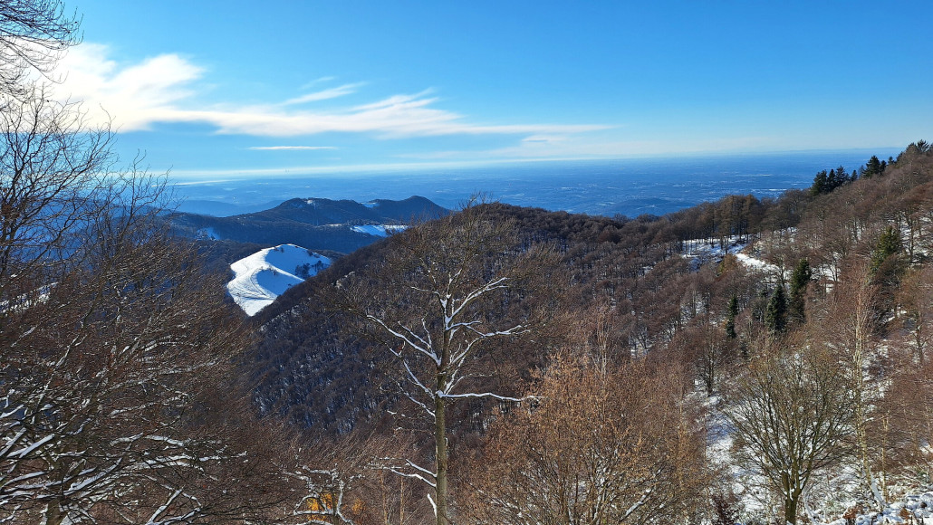 Blick auf die Poebene