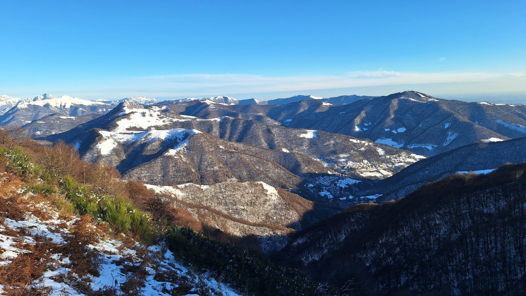 Ortschaften Muggio und Cabbio schon wieder im Schatten
